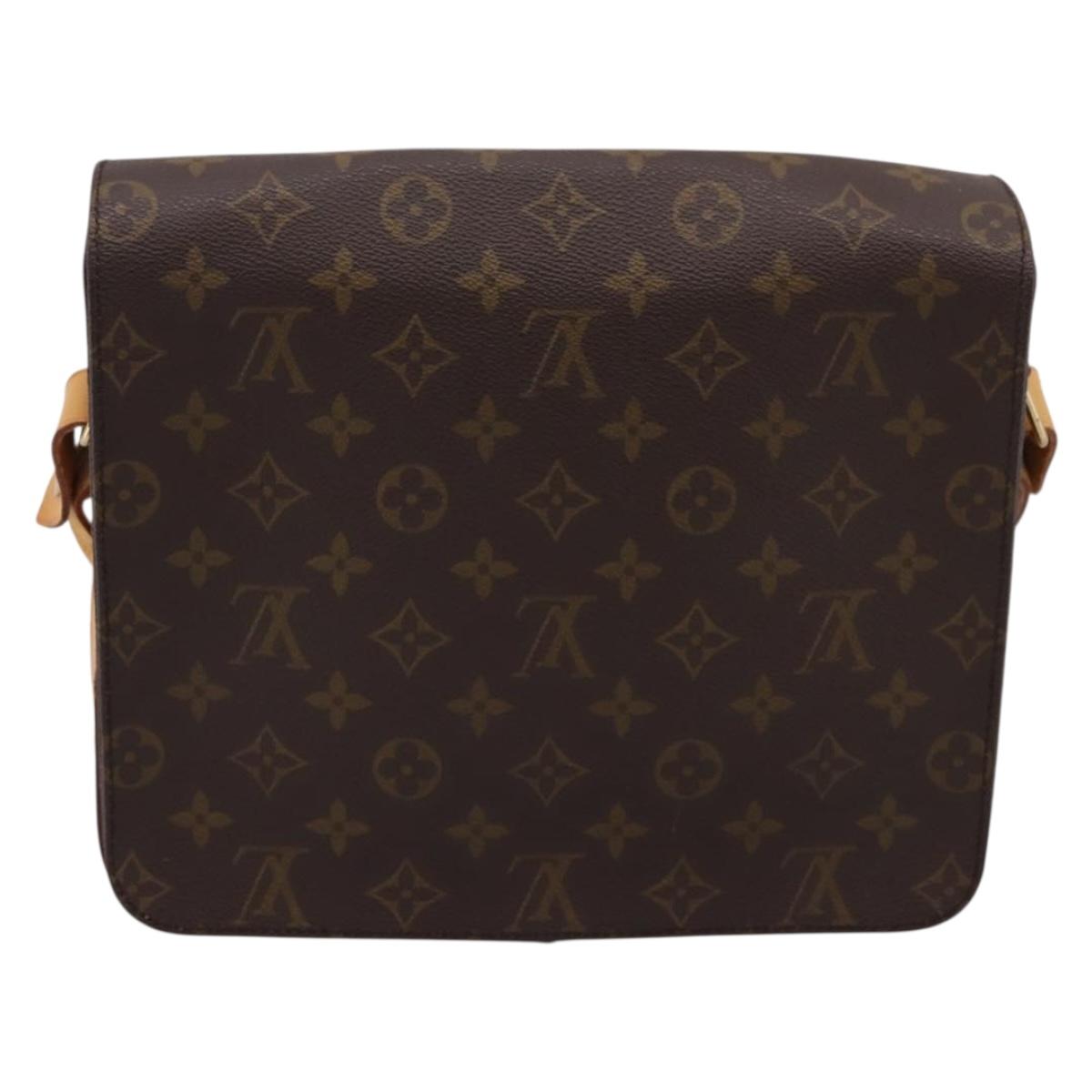 LOUIS VUITTON Monogram Cartouchiere GM Shoulder Bag M51252 LV Auth 196418A