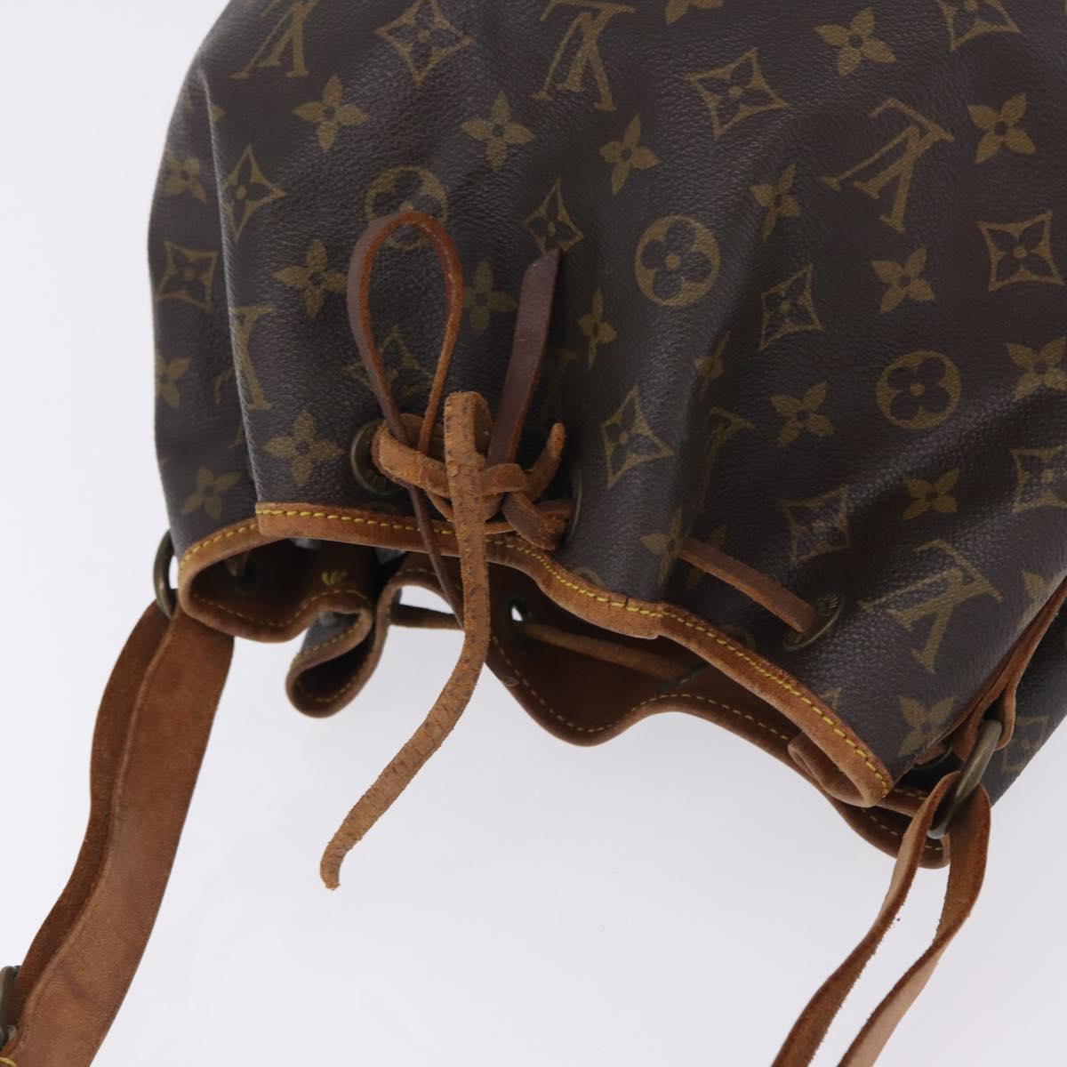 LOUIS VUITTON Monogram Petit Noe Shoulder Bag M42226 LV Auth 196422