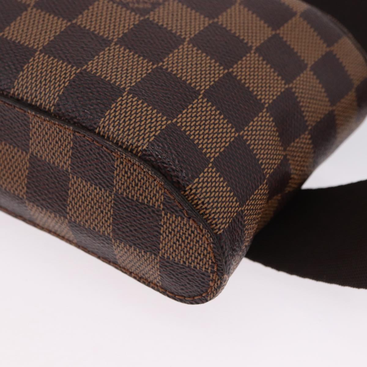 LOUIS VUITTON Damier Ebene Geronimos Shoulder Bag N51994 LV Auth 196427A