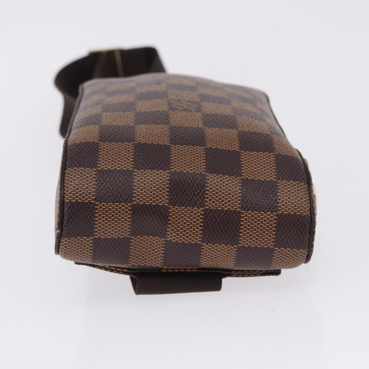 LOUIS VUITTON Damier Ebene Geronimos Shoulder Bag N51994 LV Auth 196427A