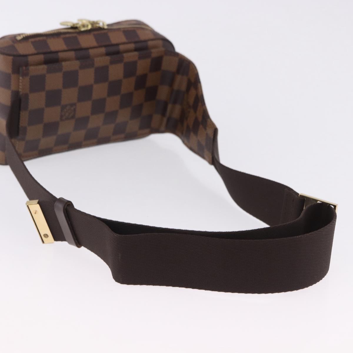 LOUIS VUITTON Damier Ebene Geronimos Shoulder Bag N51994 LV Auth 196427A