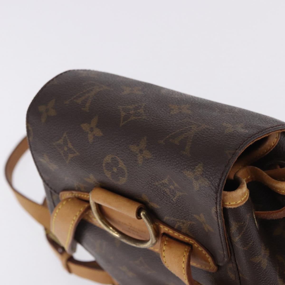 LOUIS VUITTON Monogram Montsouris MM Backpack M51136 LV Auth 196437A