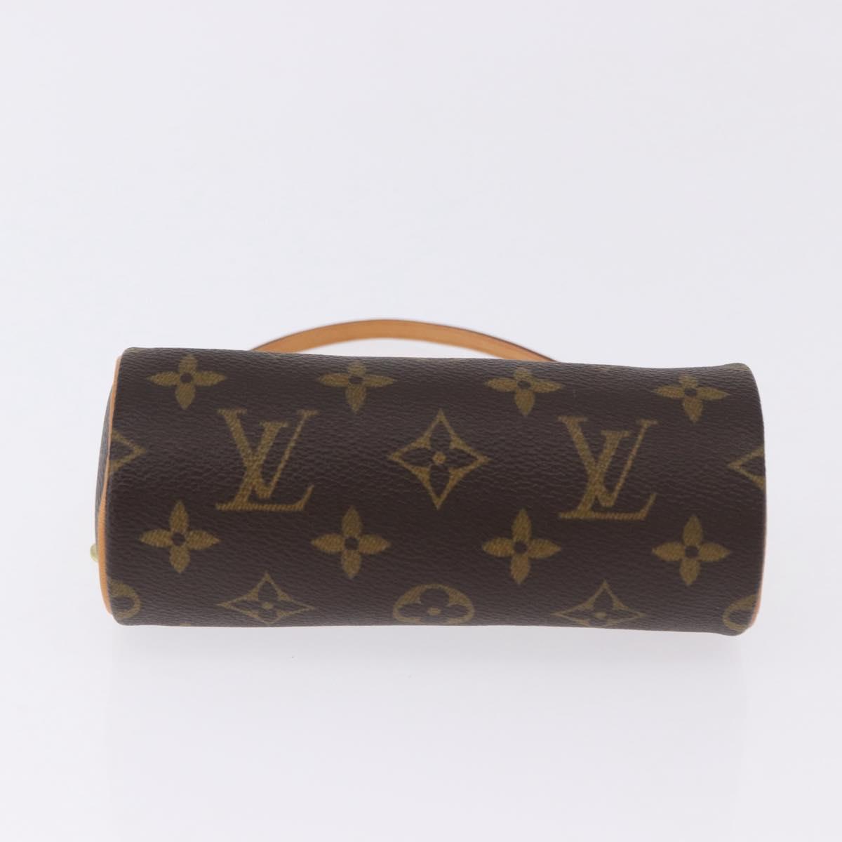 LOUIS VUITTON Monogram Papillon Pouch LV Auth 196456V