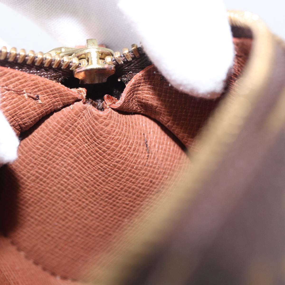 LOUIS VUITTON Monogram Papillon Pouch LV Auth 196457