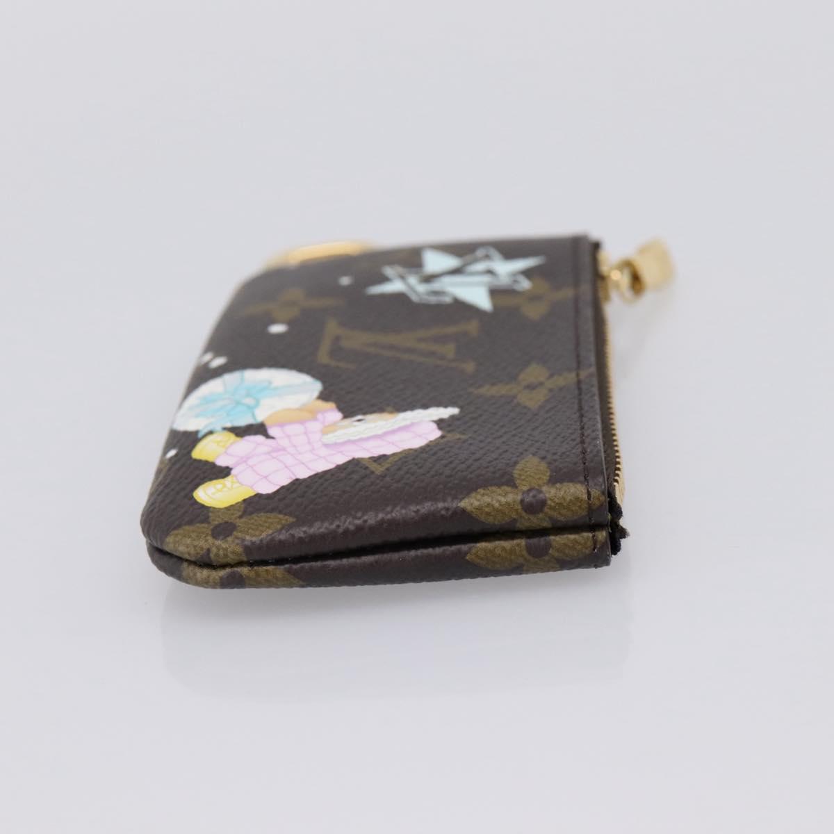 LOUIS VUITTON Monogram Vivienne Pochette Cles Coin Purse M12229 LV Auth 196459M