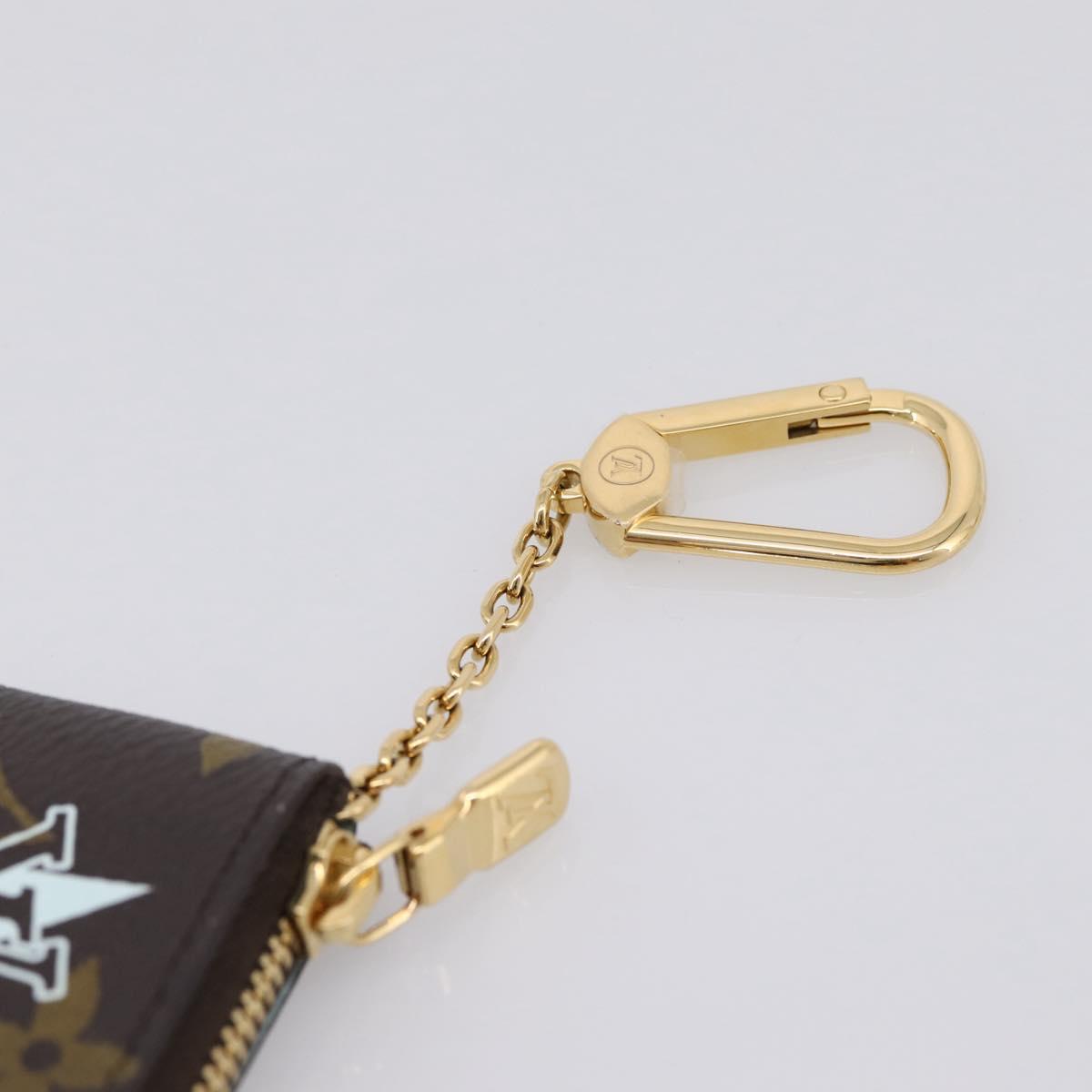 LOUIS VUITTON Monogram Vivienne Pochette Cles Coin Purse M12229 LV Auth 196459M