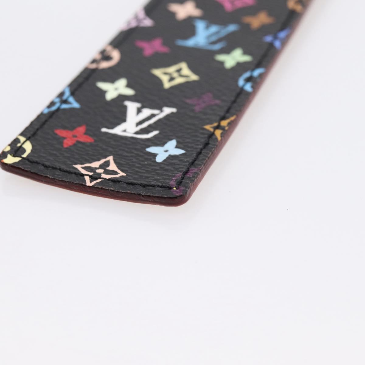 LOUIS VUITTON Monogram Multicolor Mark Page Kadu Bookmark M99197 LV Auth 196472V