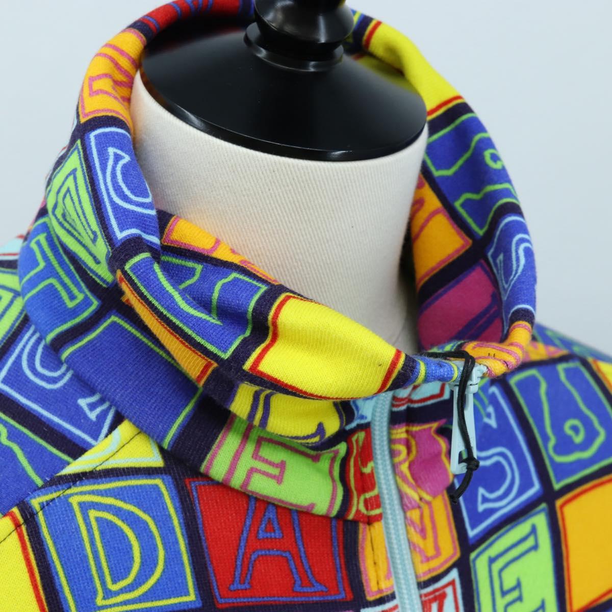 GUCCI Half Zip Trainer Cotton Multicolor Auth 196485M
