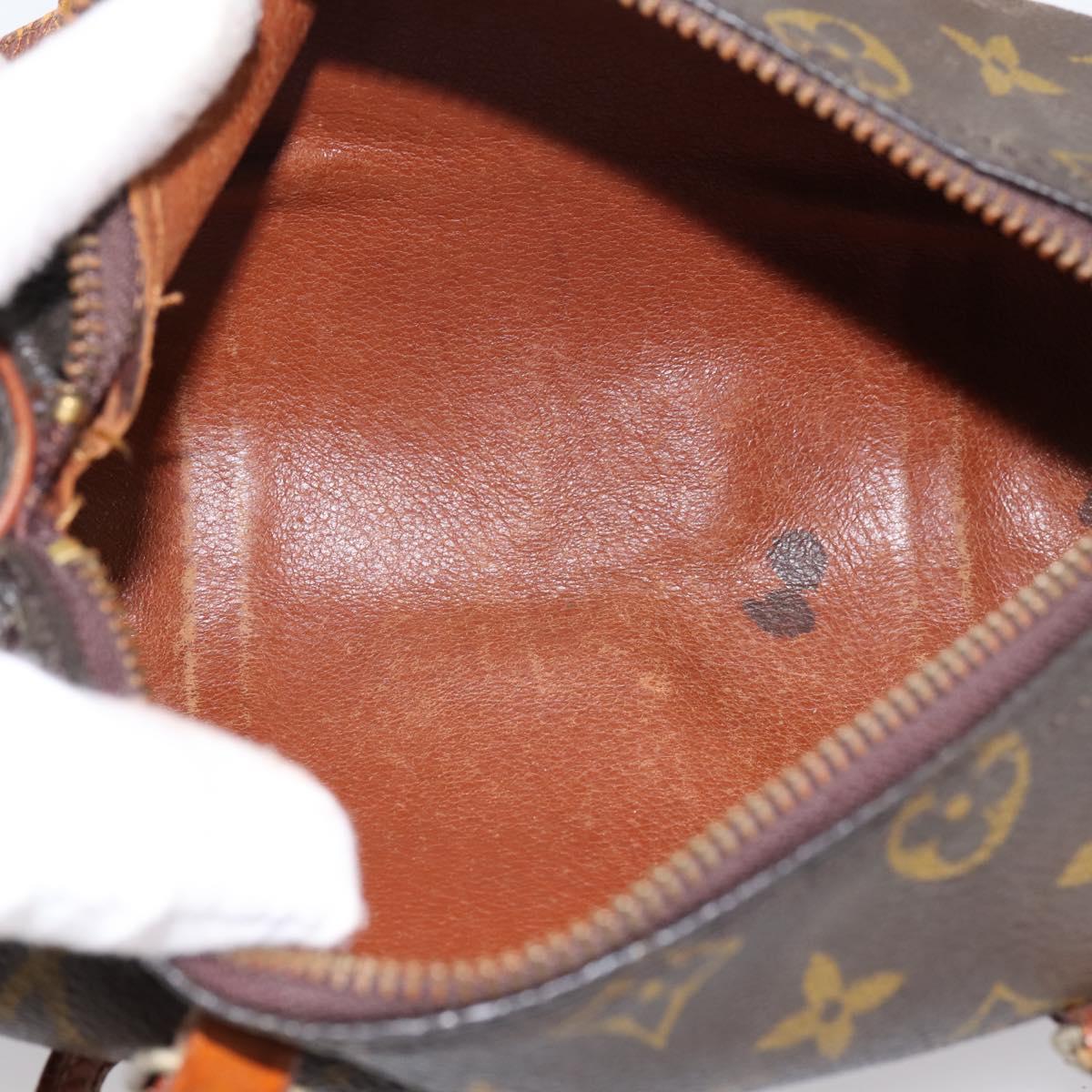 LOUIS VUITTON Monogram Papillon 19 Hand Bag M51389 LV Auth 196562
