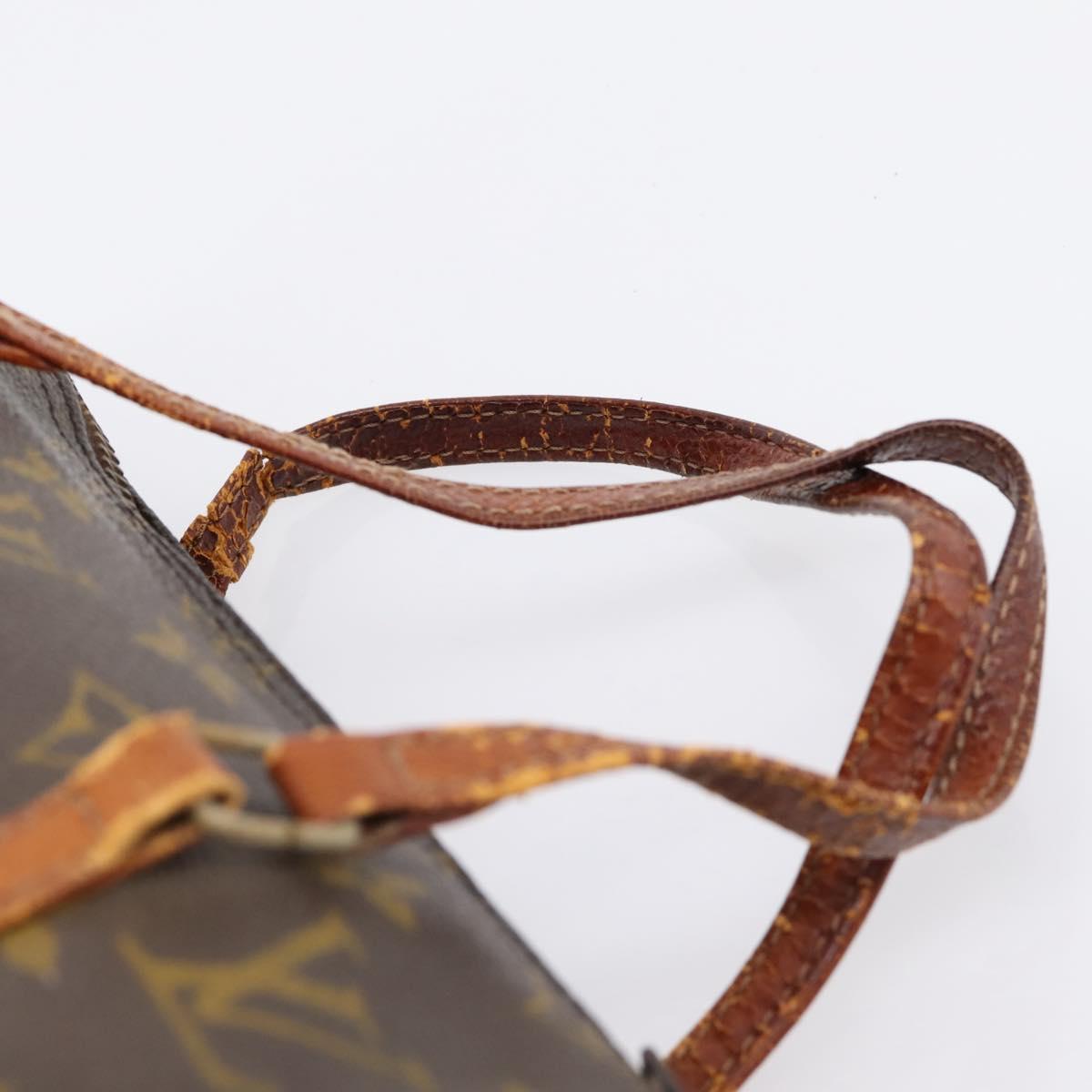 LOUIS VUITTON Monogram Papillon 19 Hand Bag M51389 LV Auth 196562