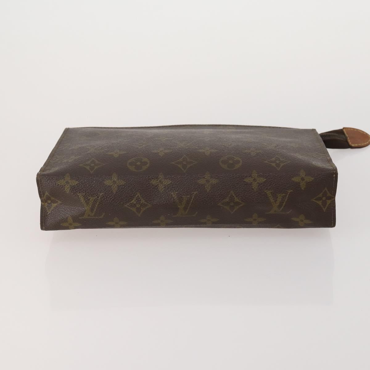LOUIS VUITTON Monogram Poche Toilette 26 Pouch 3 Set M47542 LV Auth 196565