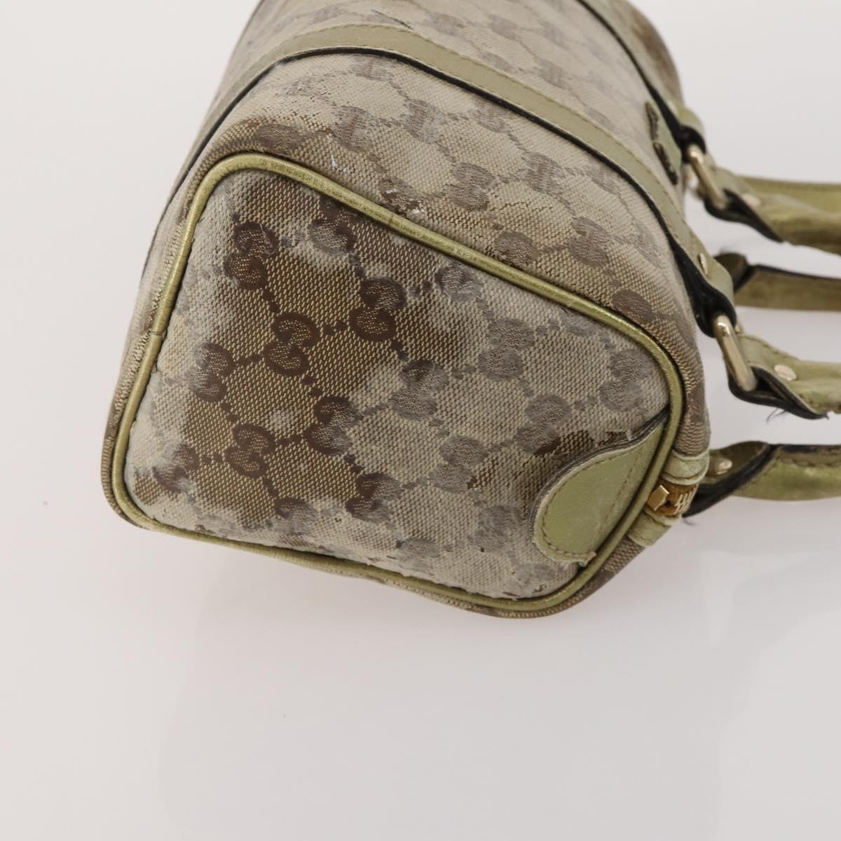 GUCCI GG Supreme GG Canvas GG Crystal Web Sherry Line Bag 4 Set Auth 196572