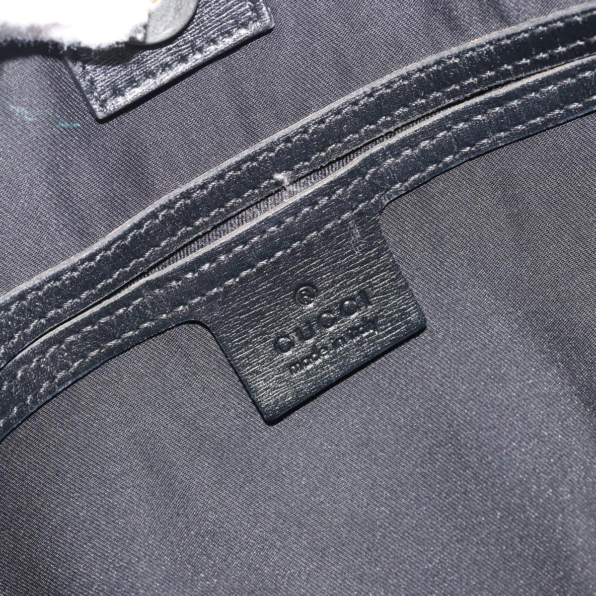 GUCCI GG Supreme Tote Bag PVC White Gold 197953 Auth 196619