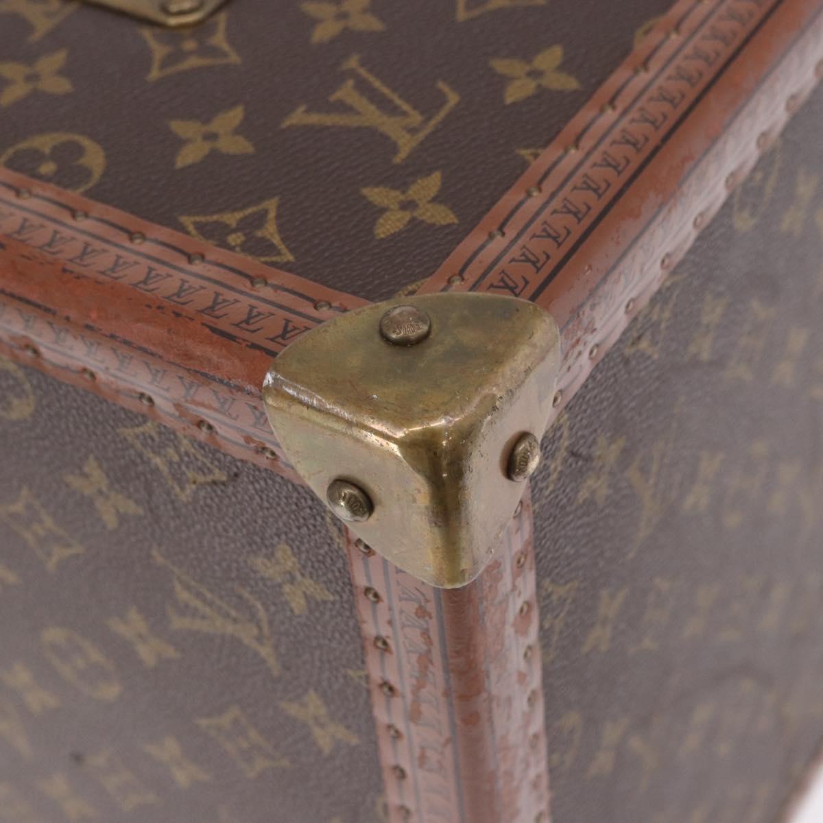LOUIS VUITTON Monogram Boite Flacon Hand Bag M21828 LV Auth 196661