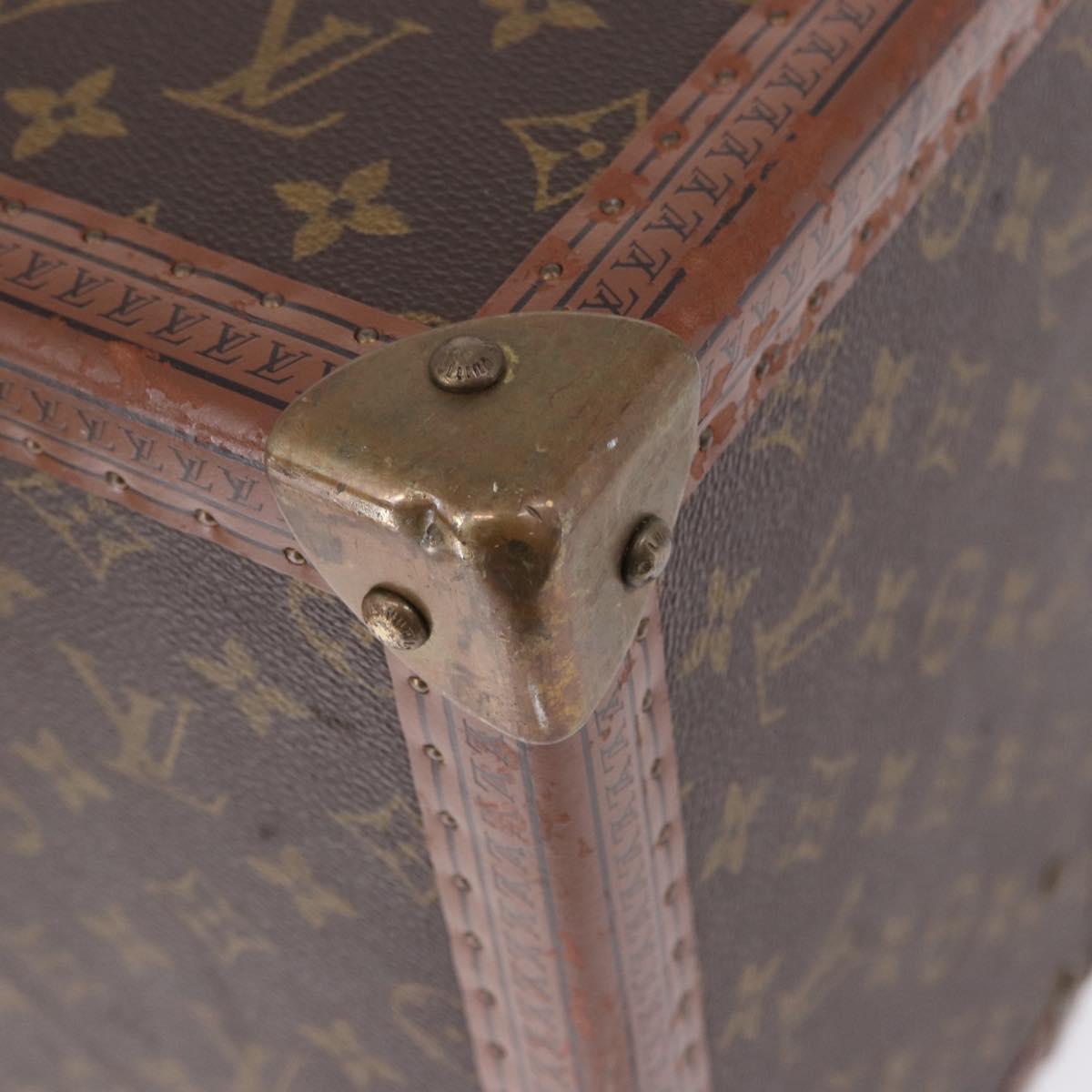 LOUIS VUITTON Monogram Boite Flacon Hand Bag M21828 LV Auth 196661