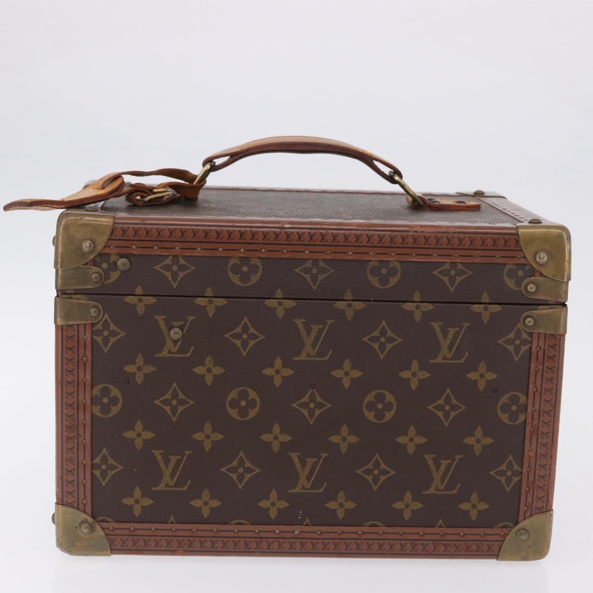 LOUIS VUITTON Monogram Boite Flacon Hand Bag M21828 LV Auth 196661