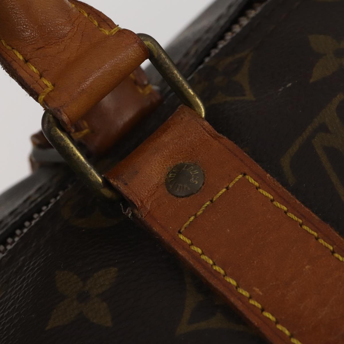 LOUIS VUITTON Monogram Keepall 50 Boston Bag M41426 LV Auth 196675