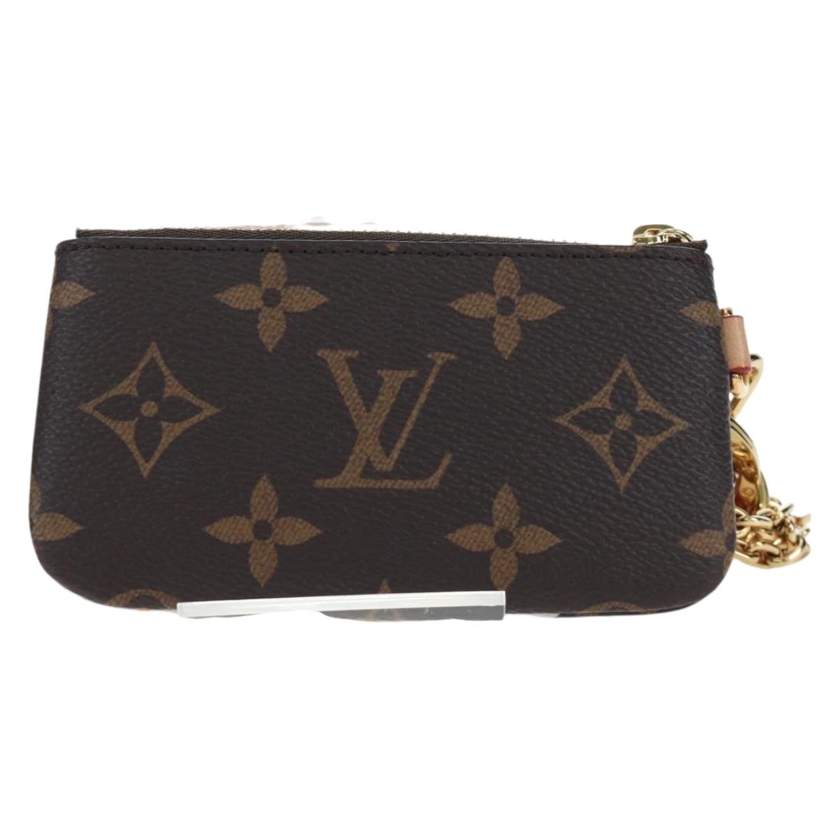 LOUIS VUITTON Catgram Phone Holder Cell M25919 LV Auth 196691SM