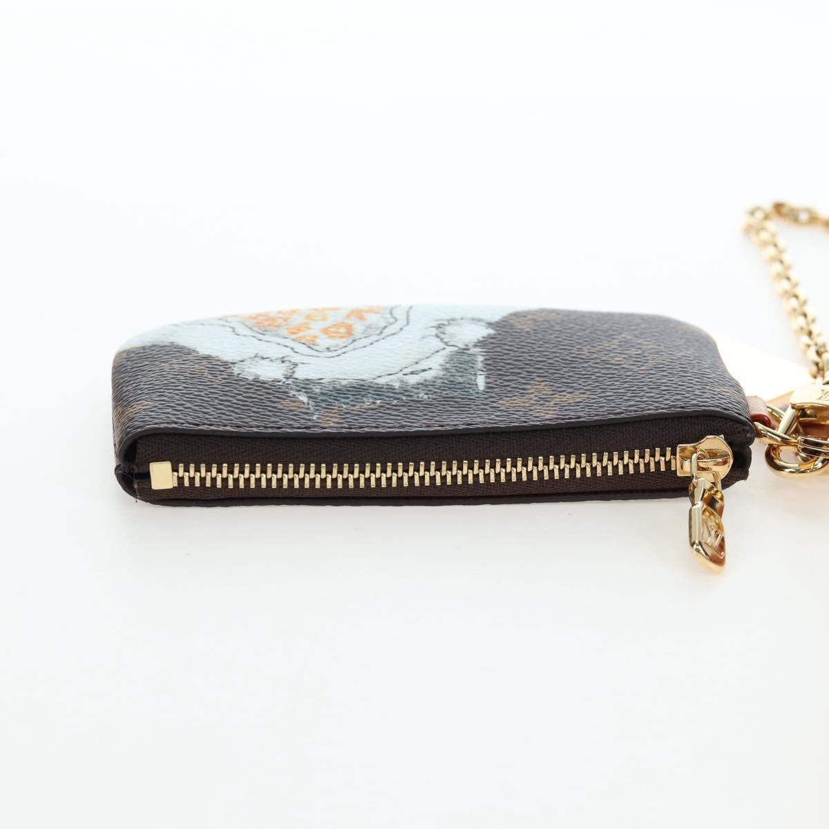 LOUIS VUITTON Catgram Phone Holder Cell M25919 LV Auth 196691SM