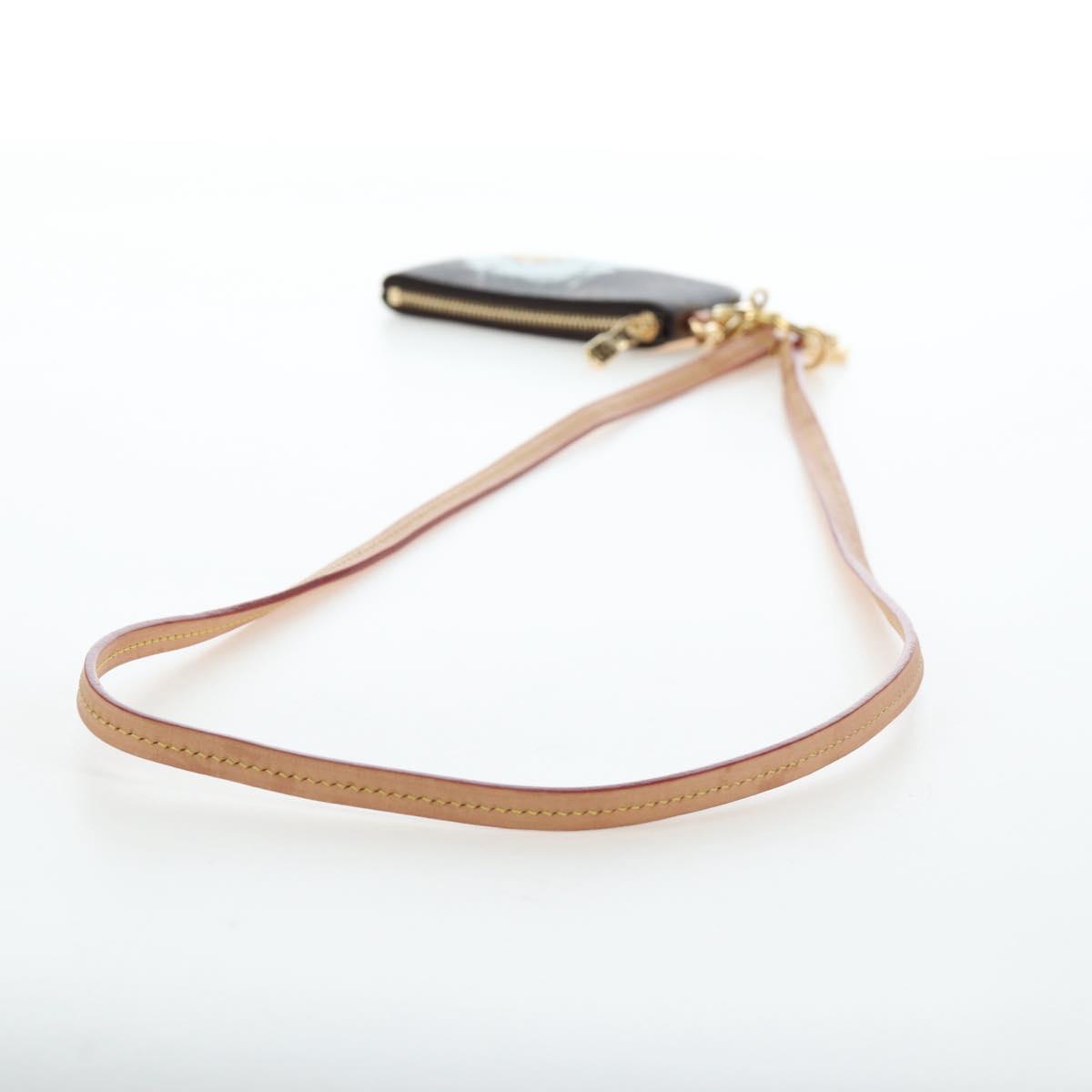 LOUIS VUITTON Catgram Phone Holder Cell M25919 LV Auth 196691SM