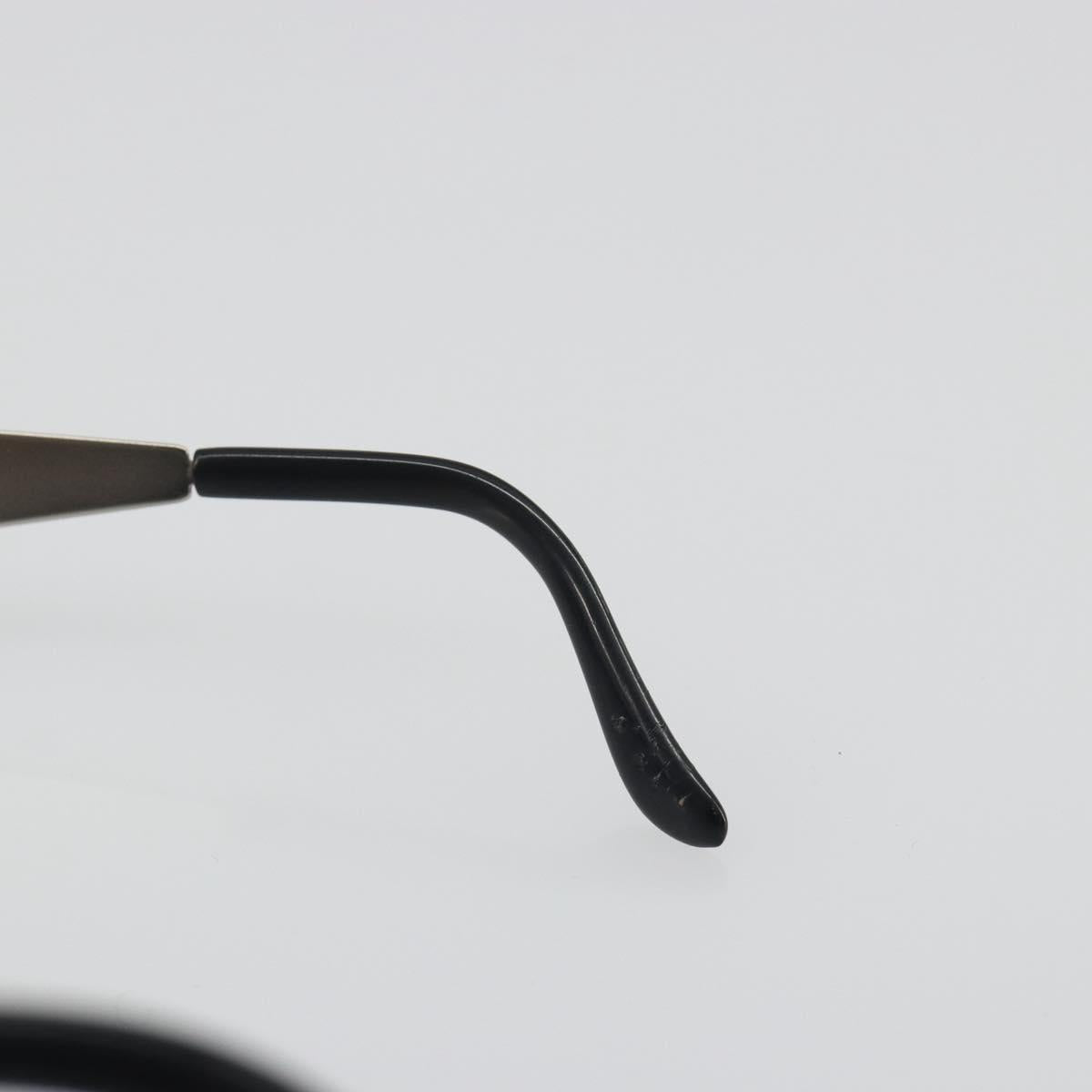 CHANEL Sunglasses Metal Silver CC Auth 196693V