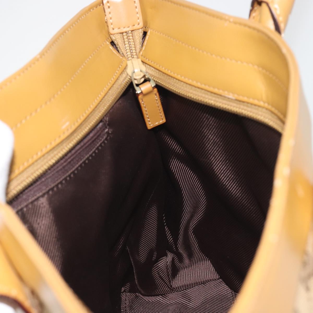 GUCCI GG Canvas Tote Bag Beige 002 1119 Auth 196694