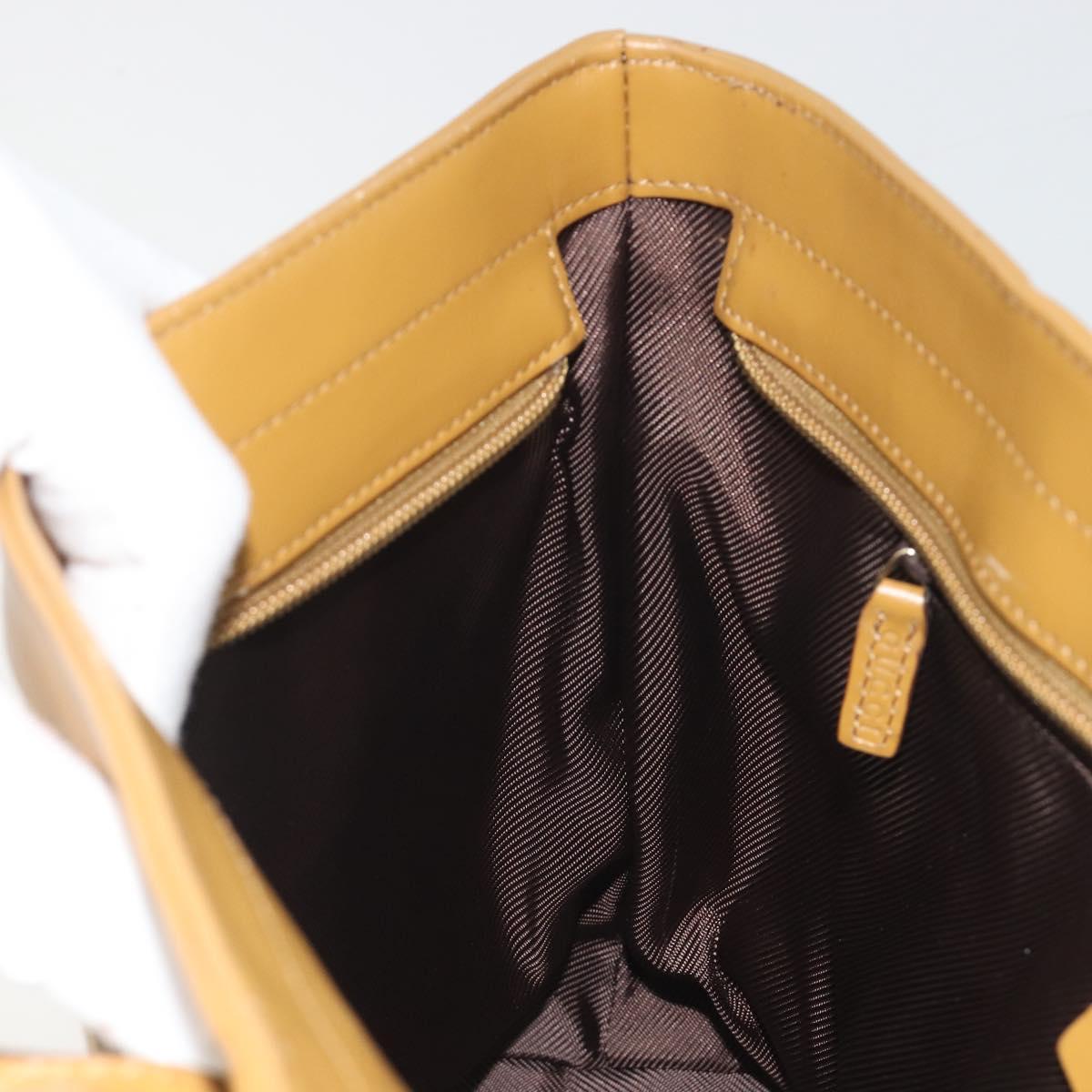 GUCCI GG Canvas Tote Bag Beige 002 1119 Auth 196694