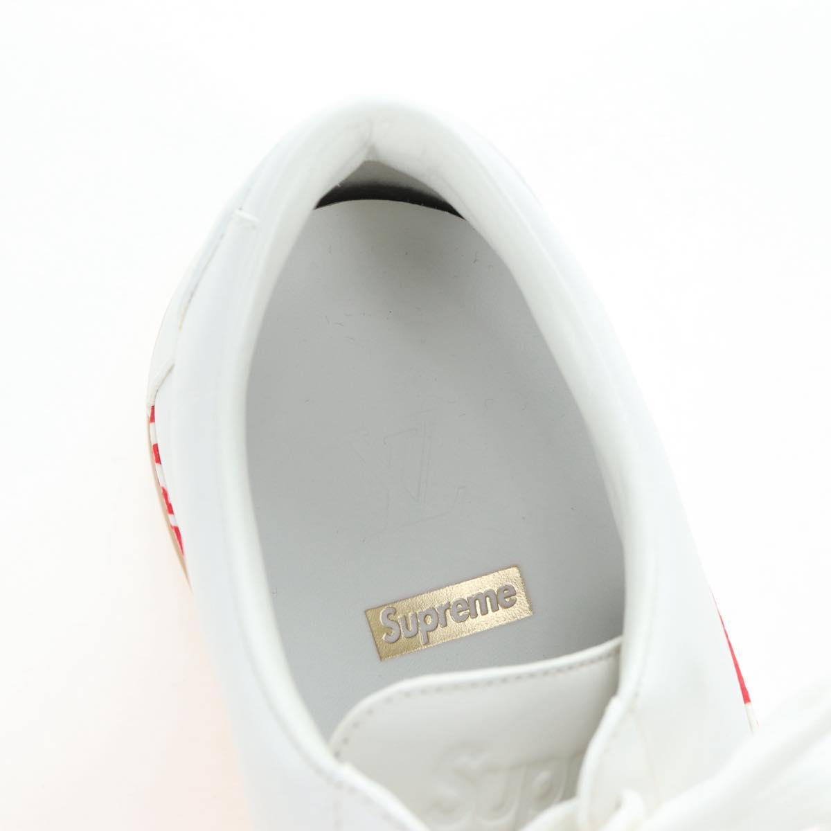 LOUIS VUITTON Monogram LV x Supreme Runaway Sneakers 1A3EQ5 LV Auth 196704M