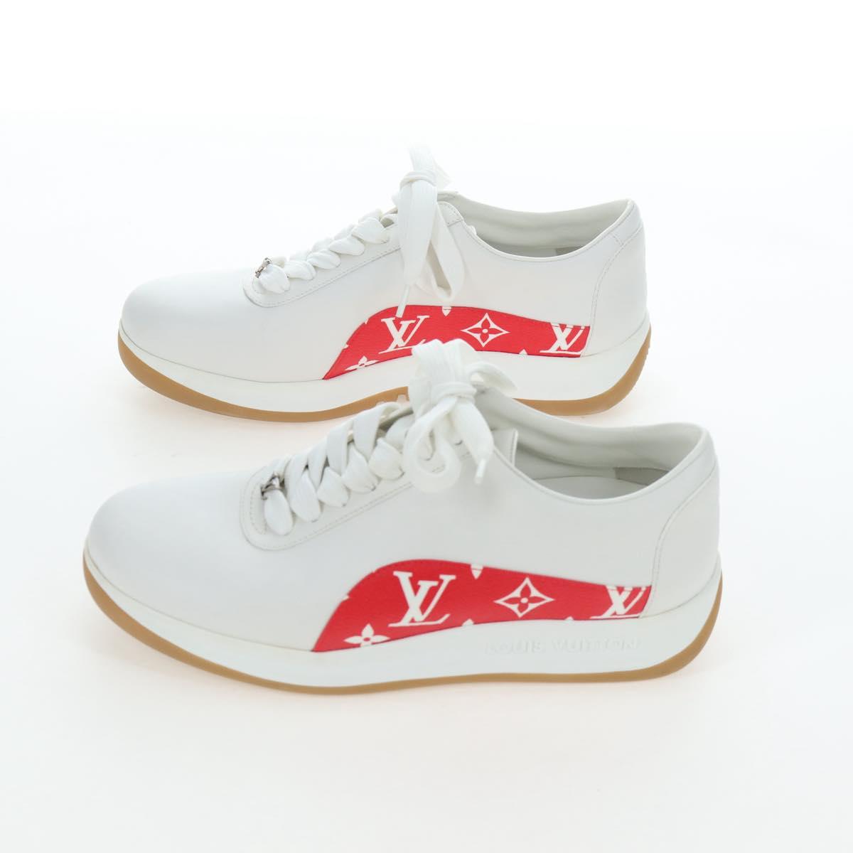 LOUIS VUITTON Monogram LV x Supreme Runaway Sneakers 1A3EQ5 LV Auth 196704M