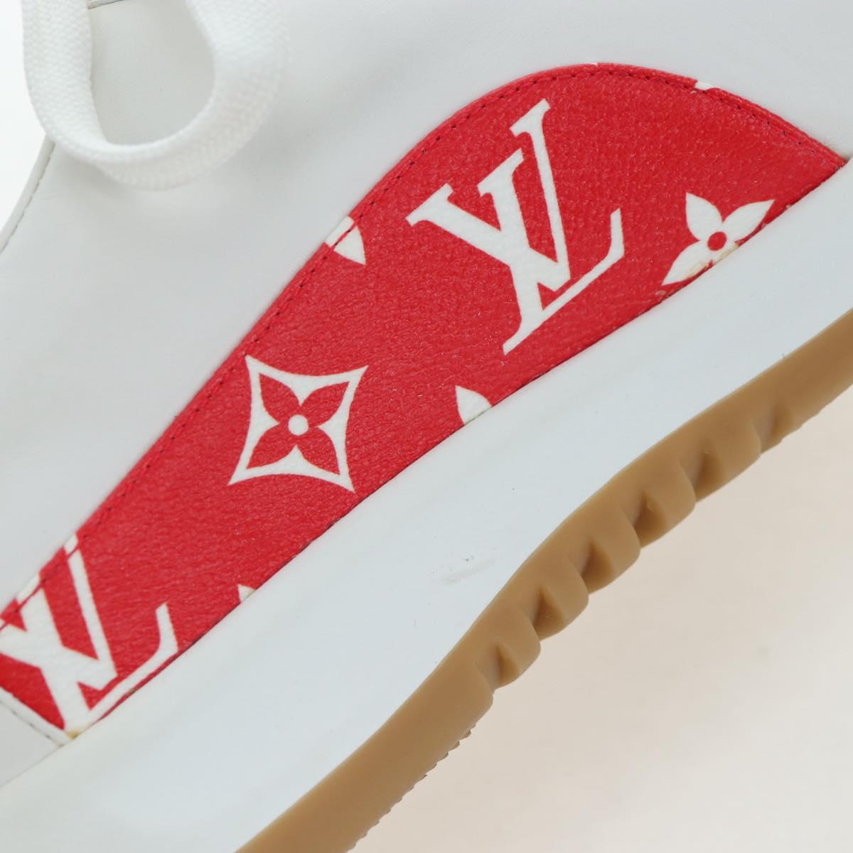LOUIS VUITTON Monogram LV x Supreme Runaway Sneakers 1A3EQ5 LV Auth 196704M