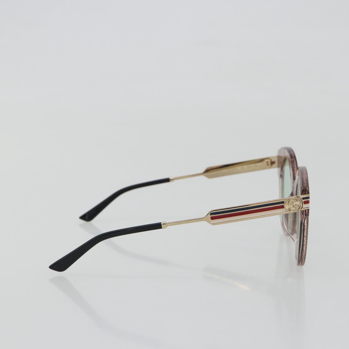 GUCCI Sunglasses Metal Pink Gold GG0282SA Auth 196713M