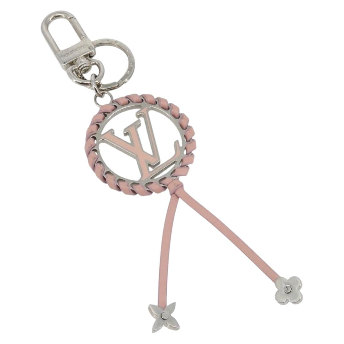 LOUIS VUITTON Porte Cles Berry Charm metal Brown M63081 LV Auth 196721M