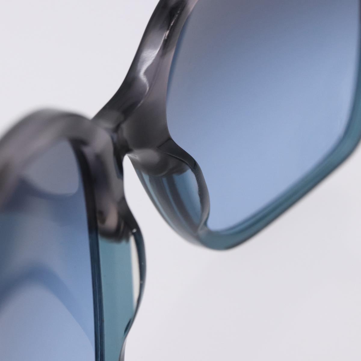 PRADA Sunglasses Plastic Blue Gold Auth 196723