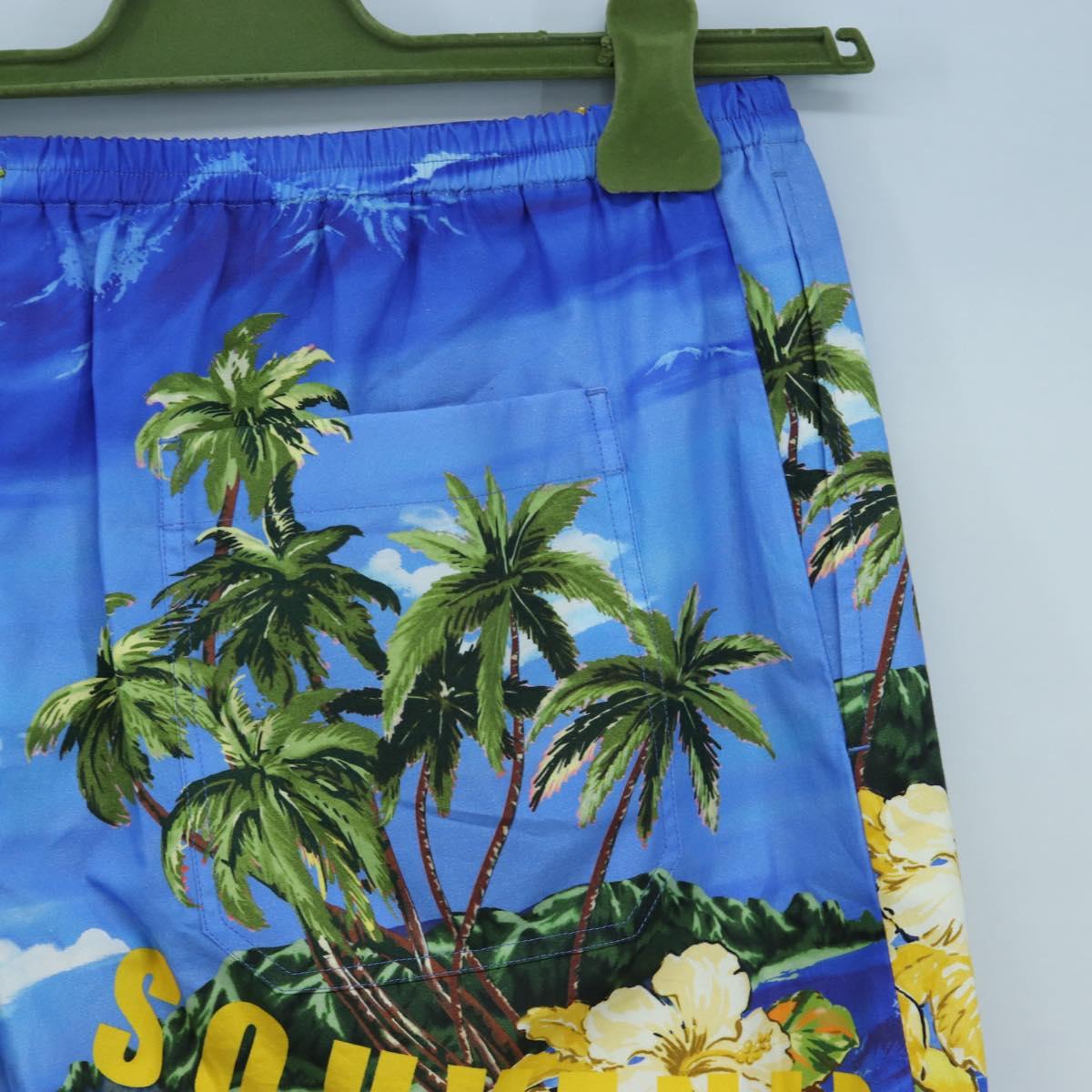GUCCI Shorts Pants Cotton 48 Blue 672698 Auth 196747M