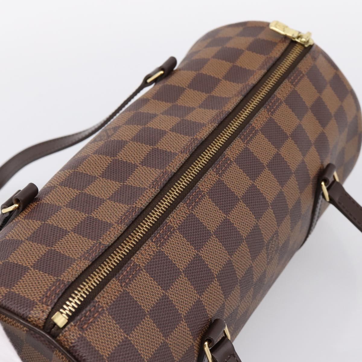 LOUIS VUITTON Damier Ebene Papillon 30 Hand Bag N51303 LV Auth 196760V