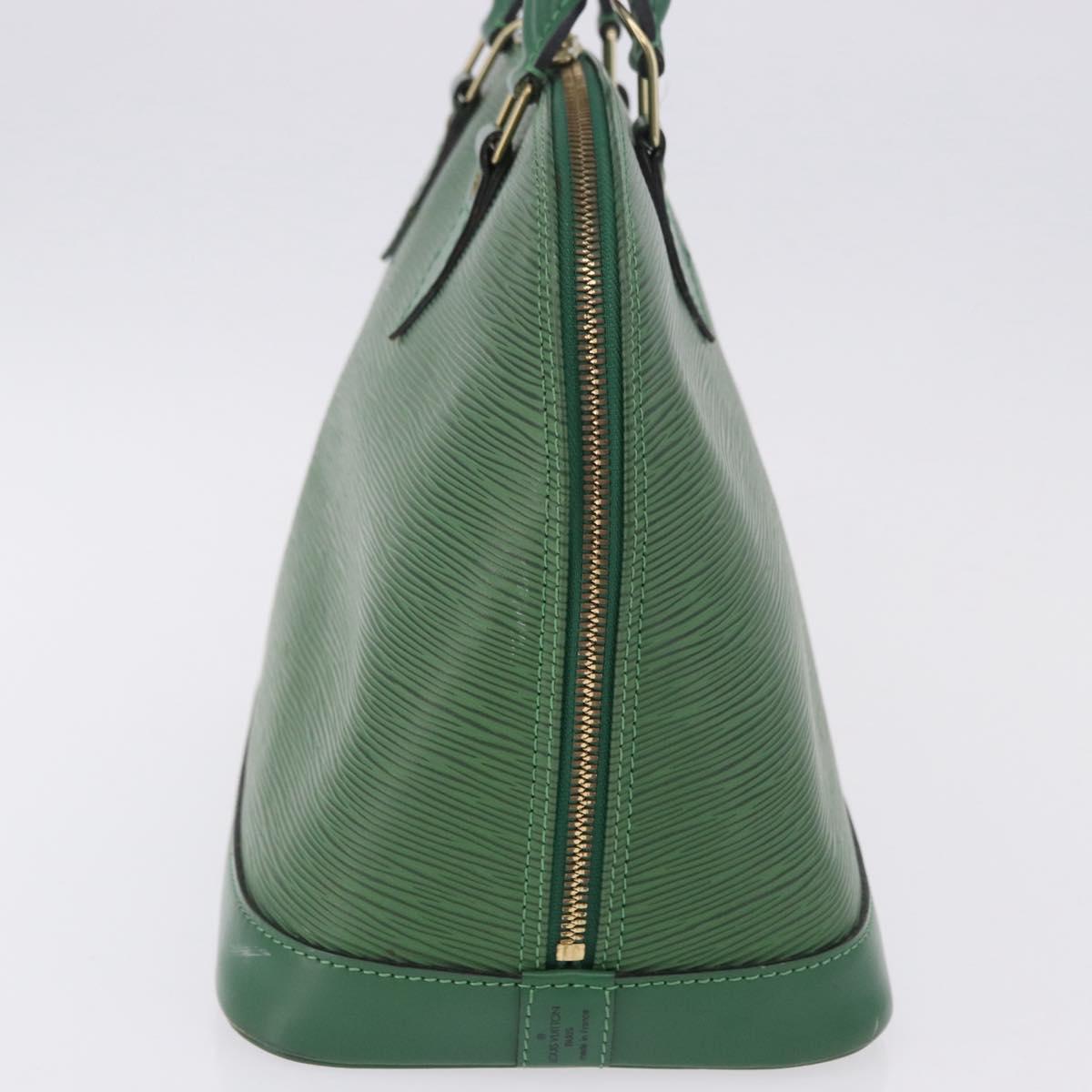 LOUIS VUITTON Epi Alma Hand Bag Borneo Green M52144 LV Auth 196763V