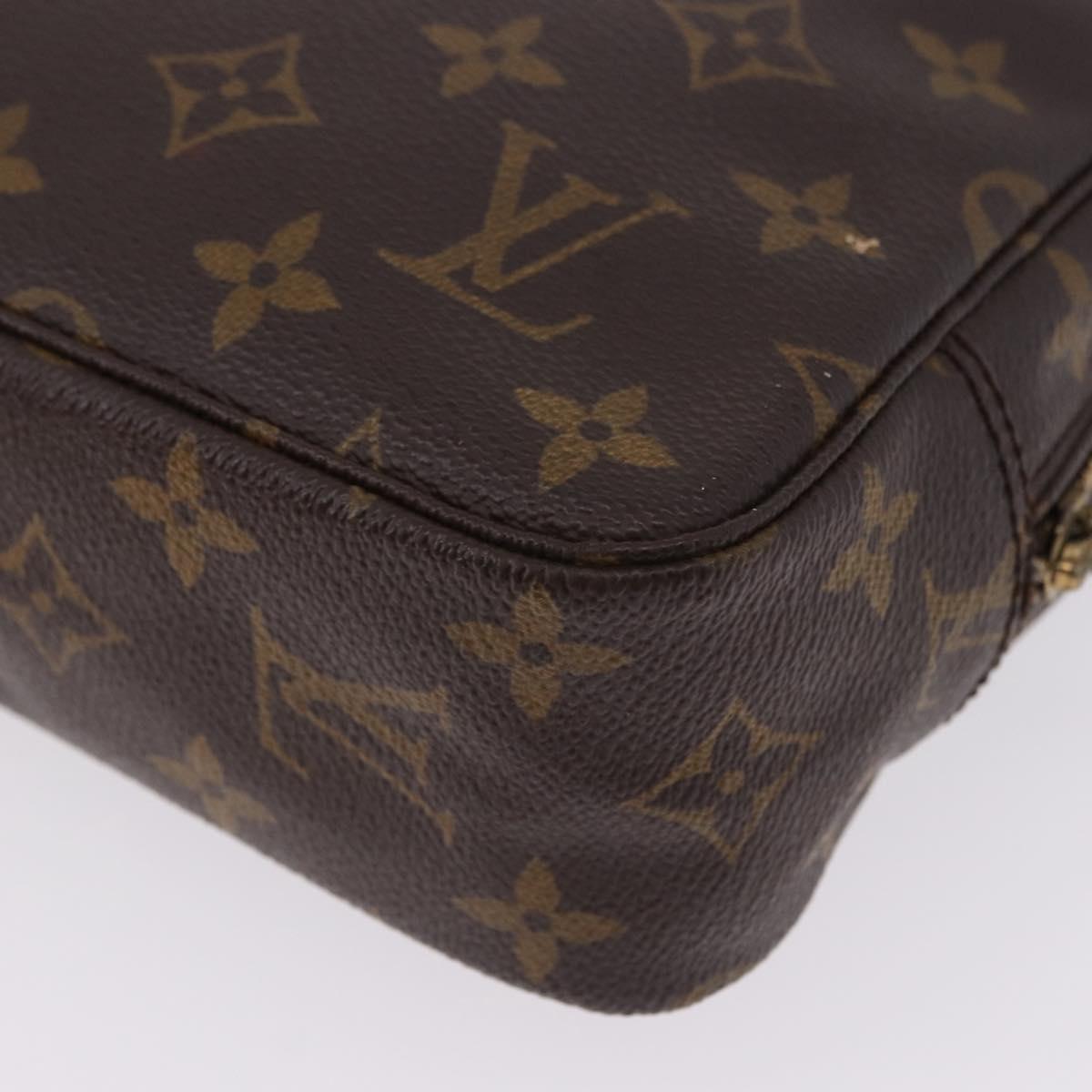LOUIS VUITTON Monogram Trousse Toilette 23 Clutch Bag M47524 LV Auth 196775A