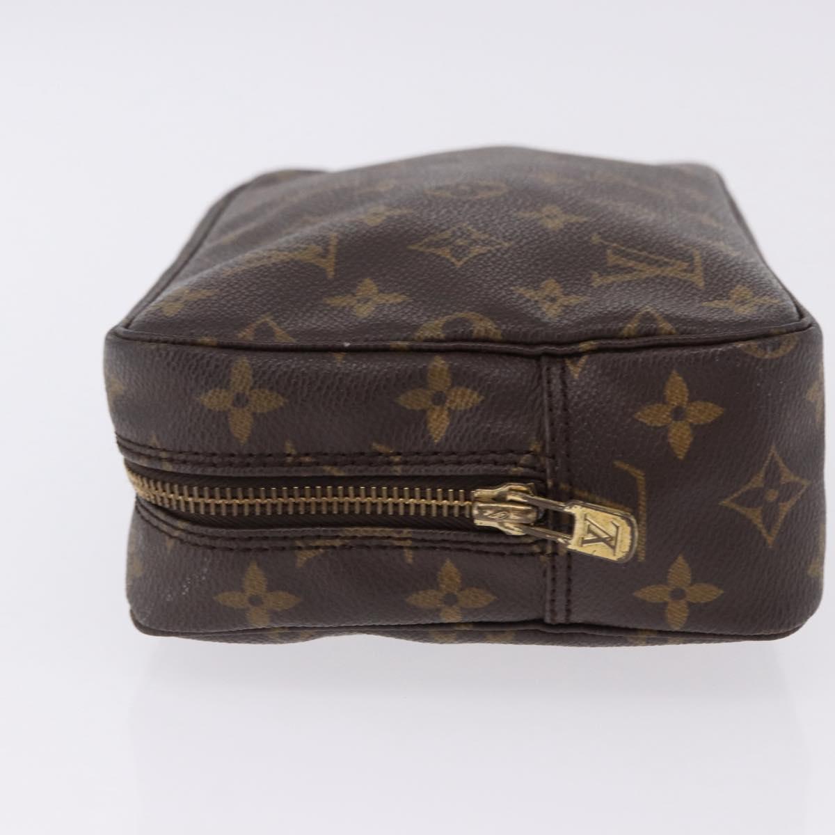 LOUIS VUITTON Monogram Trousse Toilette 23 Clutch Bag M47524 LV Auth 196775A