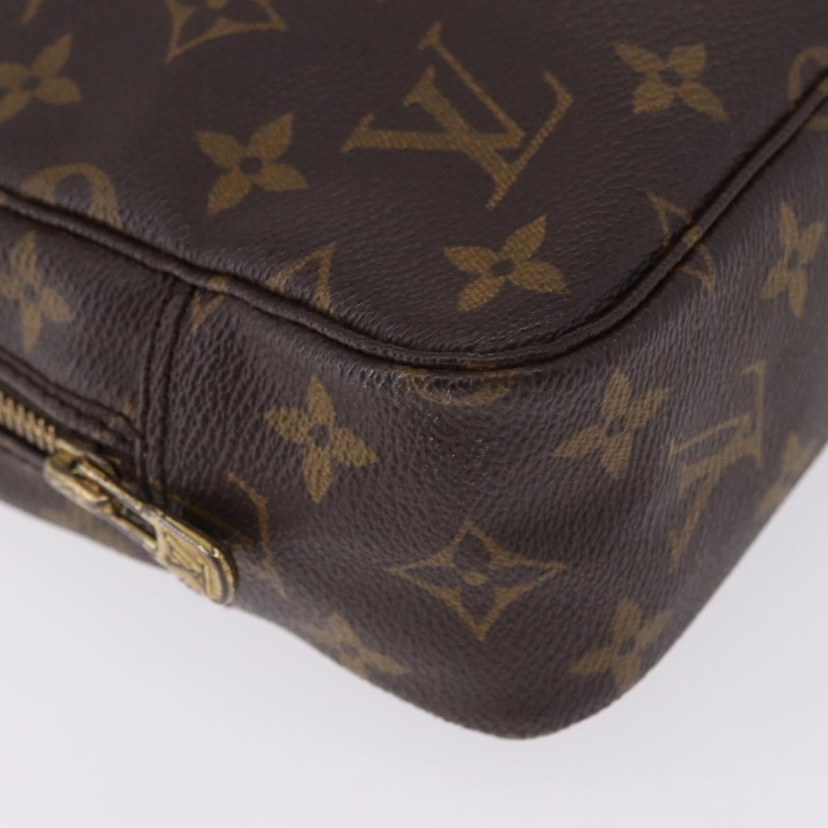 LOUIS VUITTON Monogram Trousse Toilette 23 Clutch Bag M47524 LV Auth 196775A