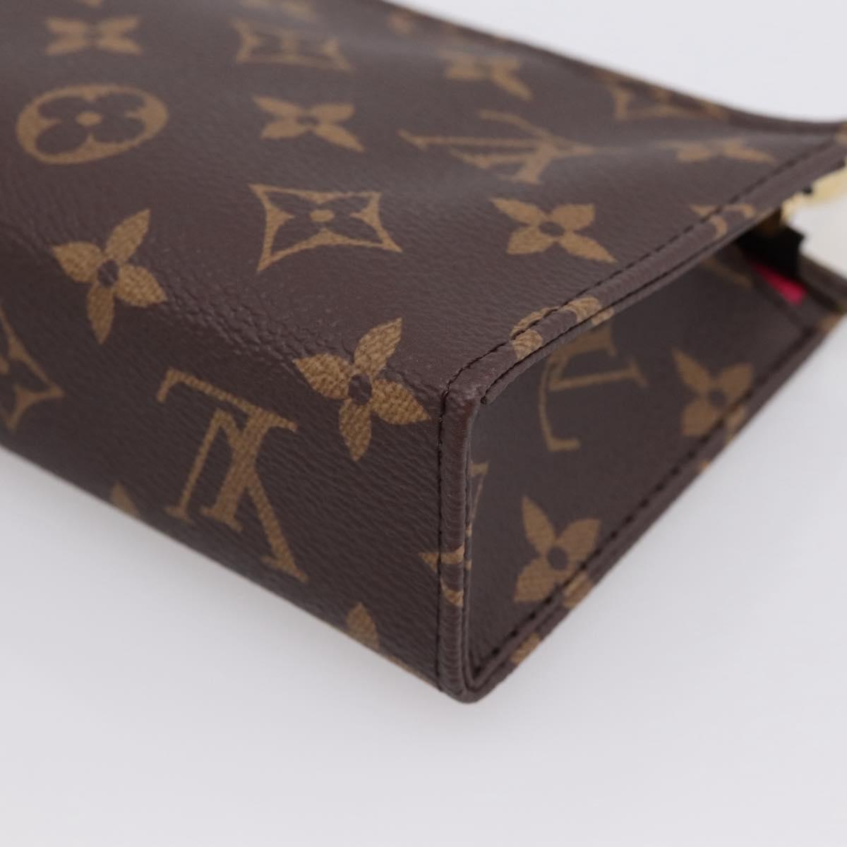 LOUIS VUITTON Monogram Panda Trio Posh Toilette Bag M13762 LV Auth 196797SM