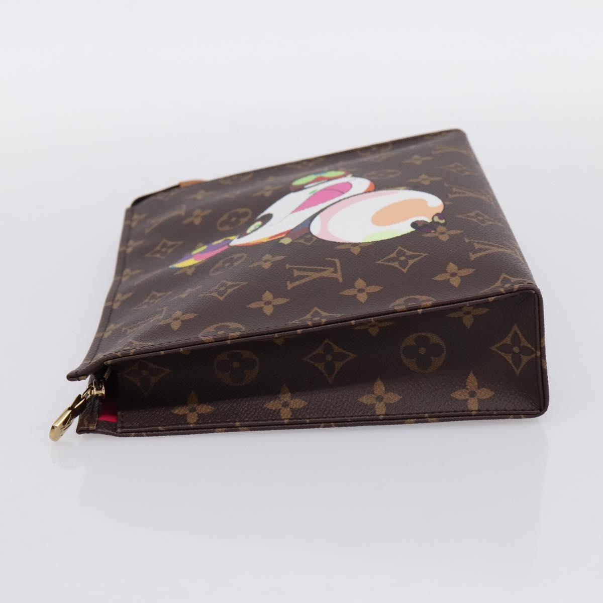 LOUIS VUITTON Monogram Panda Trio Posh Toilette Bag M13762 LV Auth 196797SM