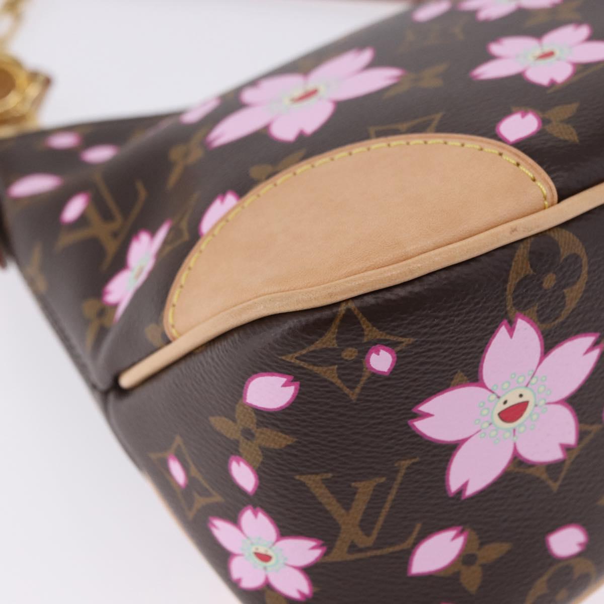 LOUIS VUITTON Monogram Cherry Blossom Boulogne PM Bag M13265 LV Auth 196809SM