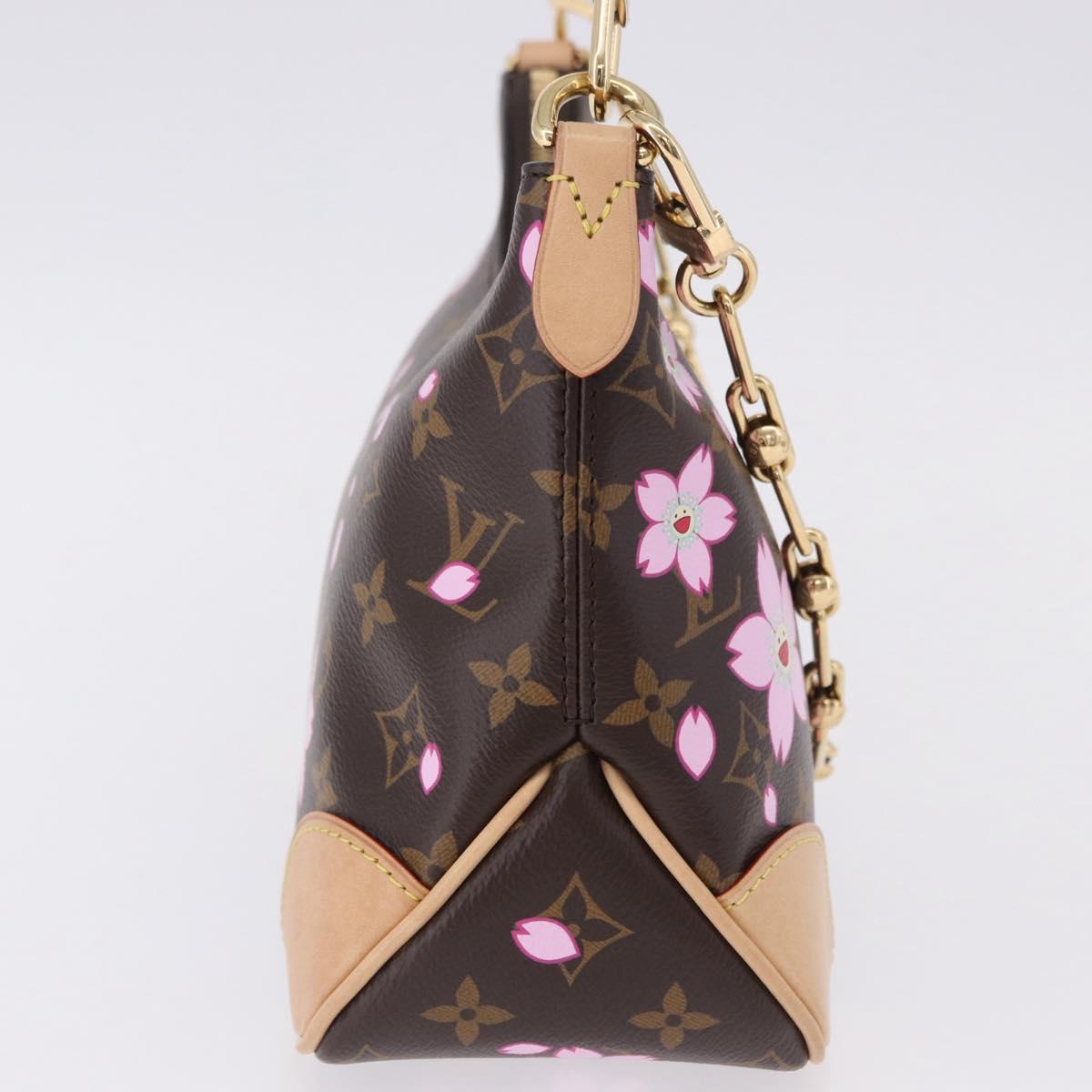 LOUIS VUITTON Monogram Cherry Blossom Boulogne PM Bag M13265 LV Auth 196809SM