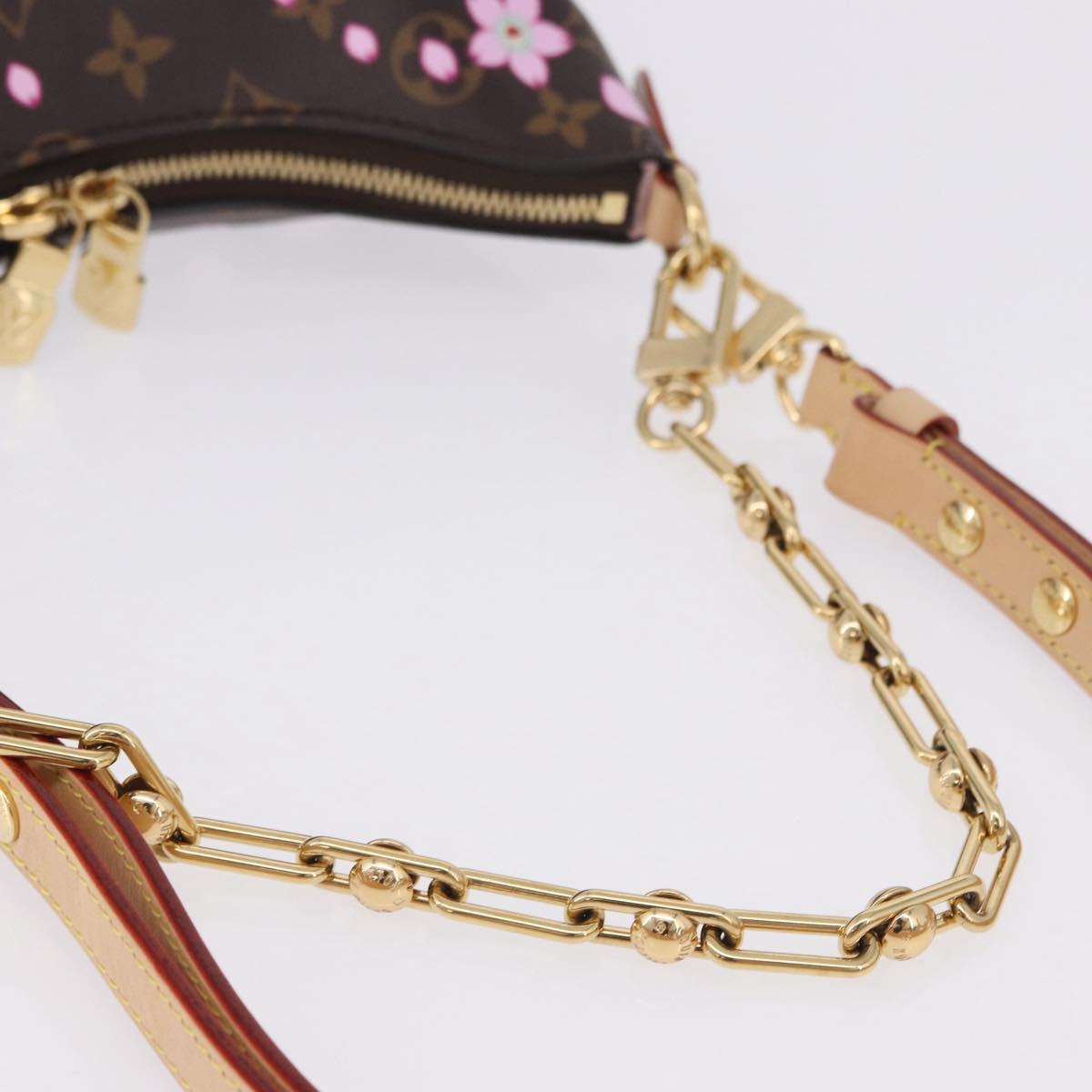 LOUIS VUITTON Monogram Cherry Blossom Boulogne PM Bag M13265 LV Auth 196809SM
