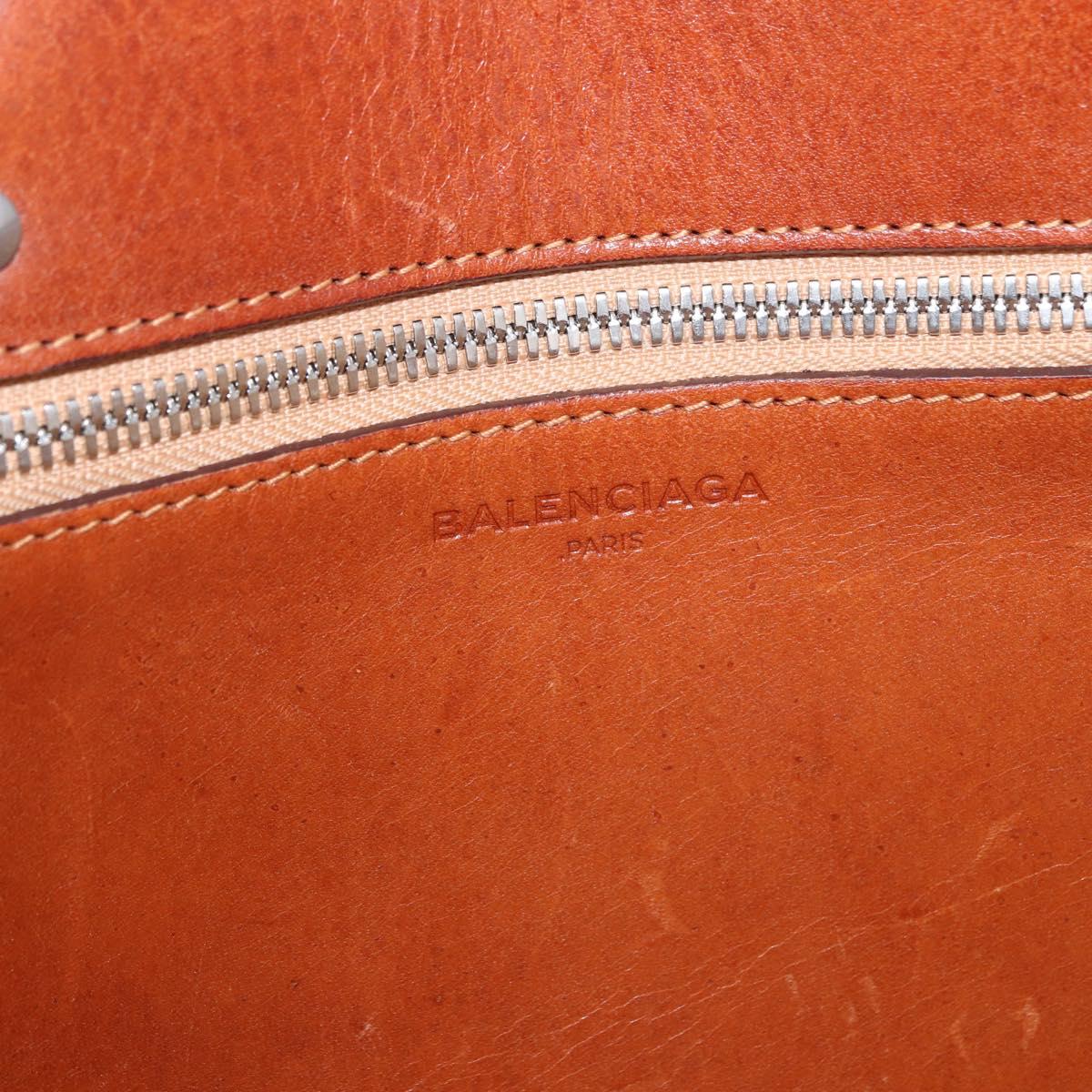 BALENCIAGA Bistro Pannier Hand Bag Raffia Beige 452654 Auth 196810A