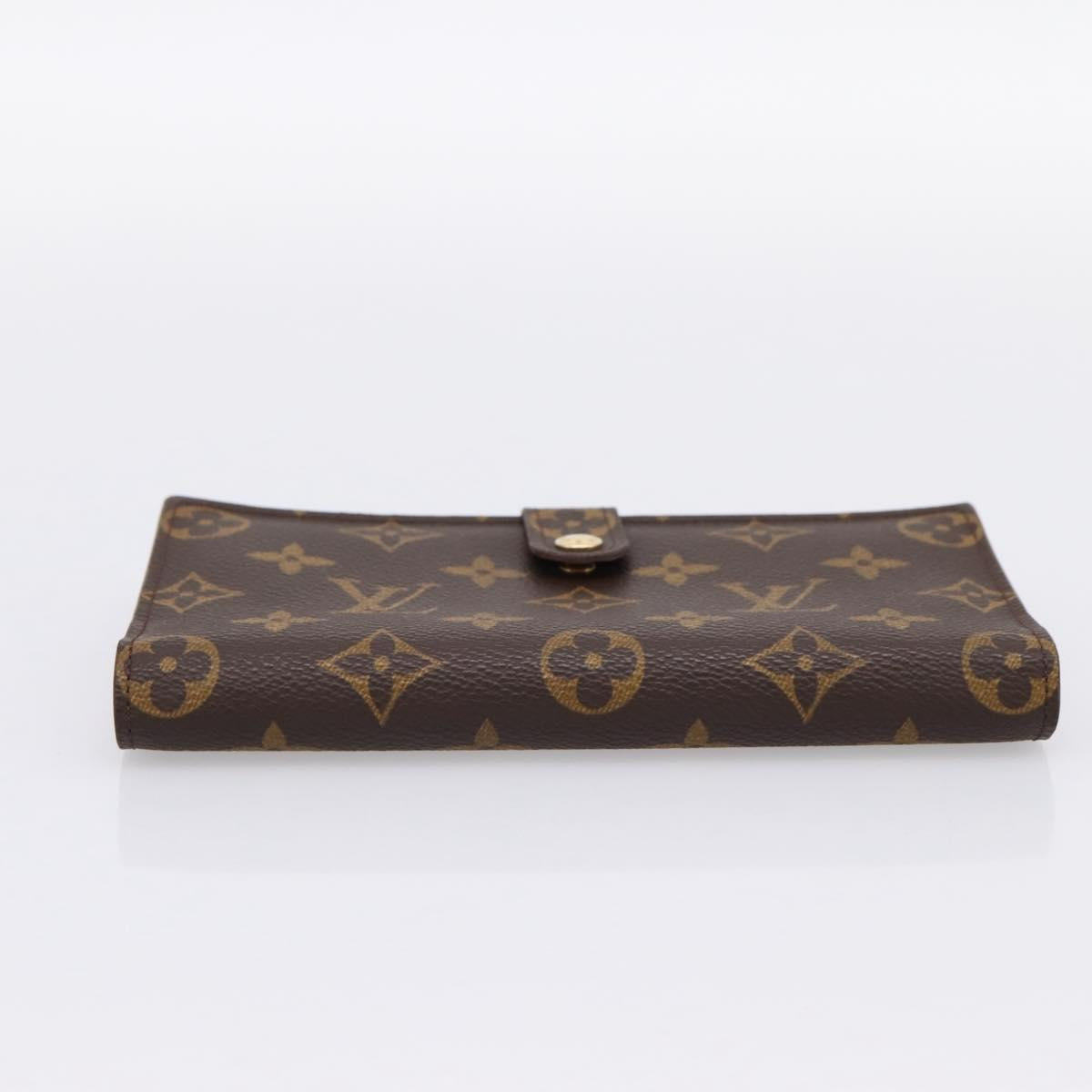 LOUIS VUITTON Monogram Continental Clutch Wallet T61217 LV Auth 196823A