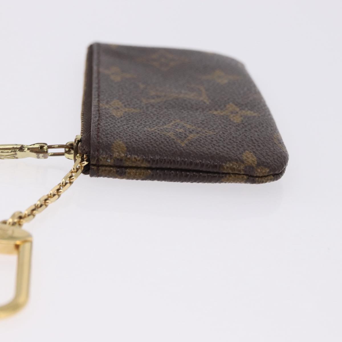 LOUIS VUITTON Monogram Pochette Cles Coin Purse M60033 LV Auth 196825