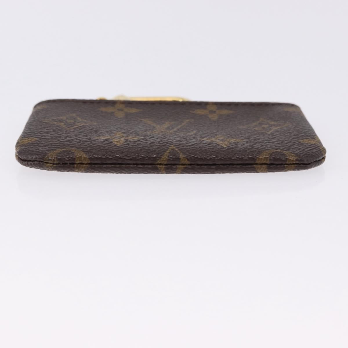 LOUIS VUITTON Monogram Pochette Cles Coin Purse M60033 LV Auth 196825