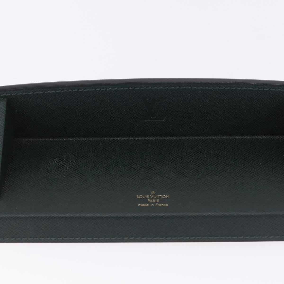 LOUIS VUITTON Taiga Leather Stationery Epicea LV Auth 196848V
