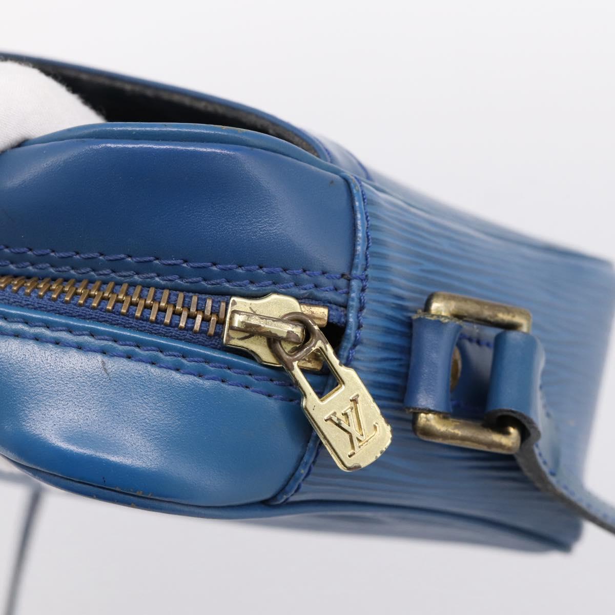 LOUIS VUITTON Epi Trocadero 23 Shoulder Bag Blue M52305 LV Auth 196855